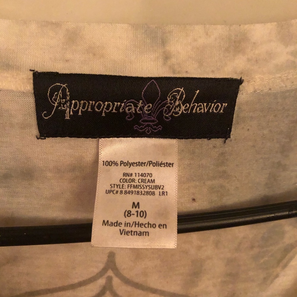 Appropriate Behavior T-shirt - Picture 3 of 3